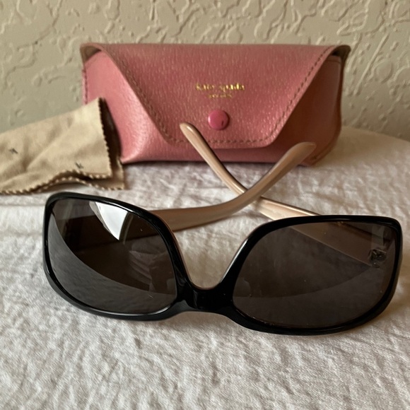 Kate Spade: VTG Tatums Sunglasses- case & cloth- marks main image 8